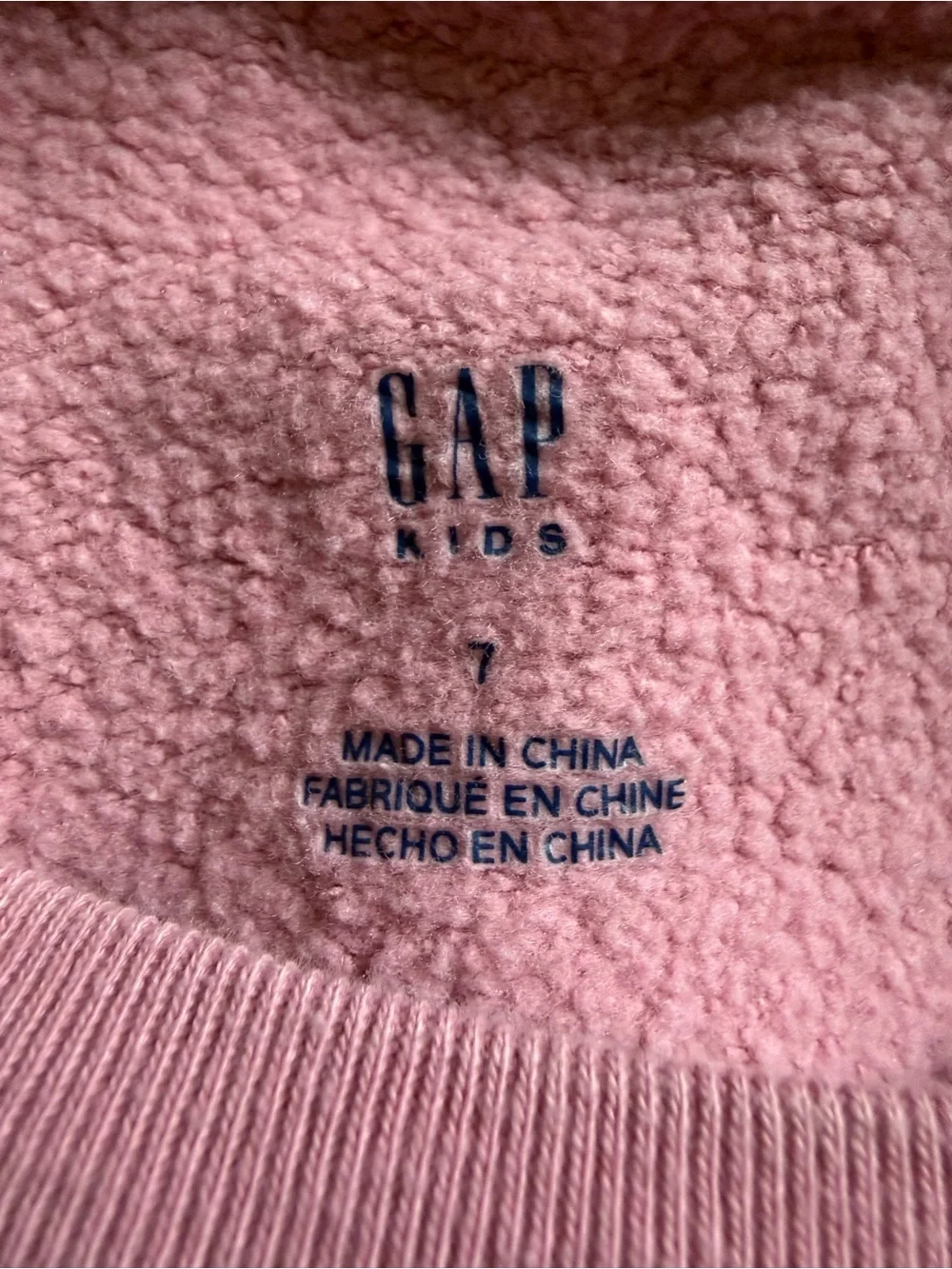 GAP Pink Floral-Accent Logo Girls' sweatshirt and sweatpants Set